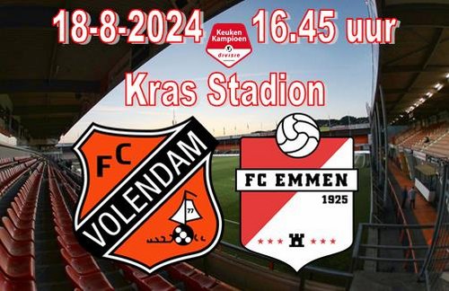 Volendam - Emmen